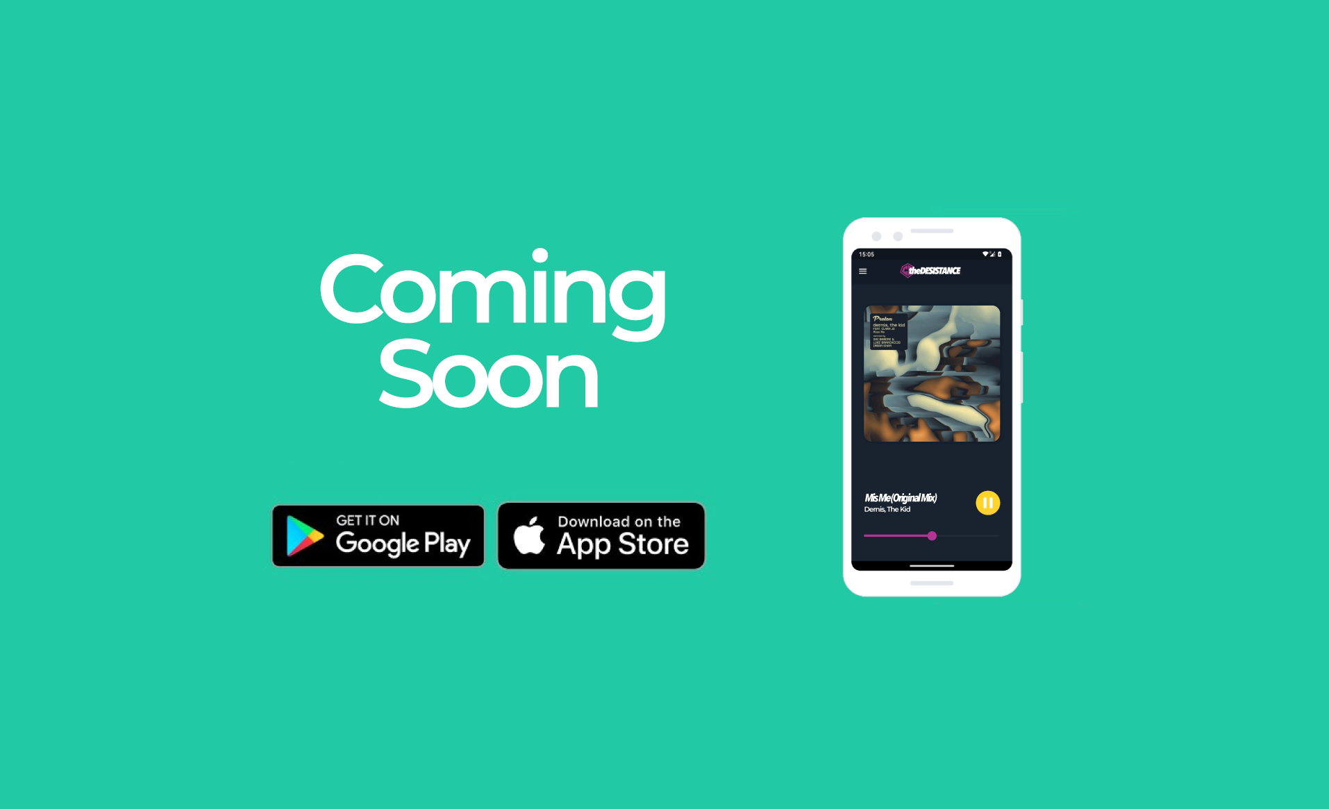 Coming Soon - The Desistance Radio mobile app for Apple & Android